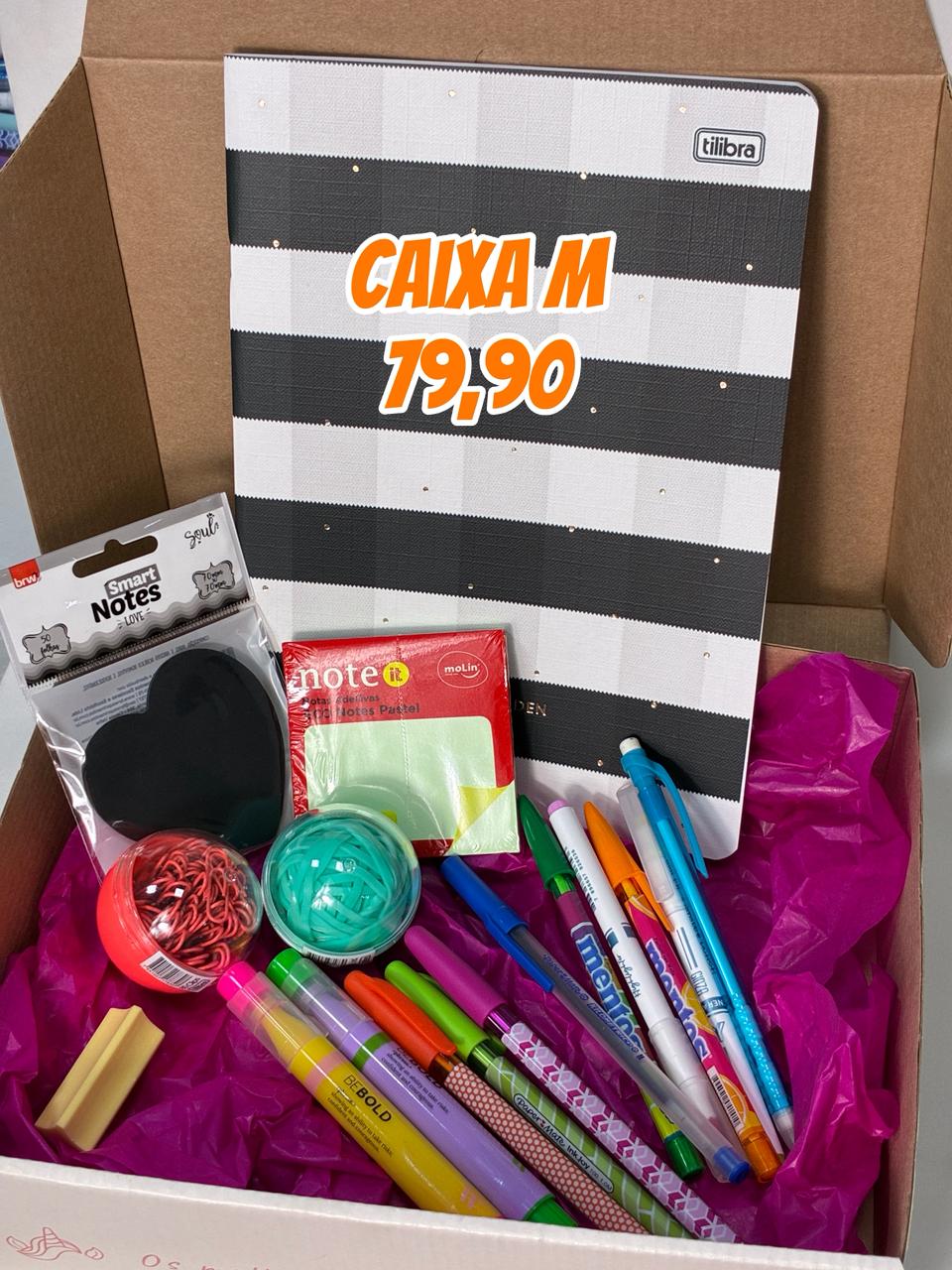 Kit de Papelaria - Papelaria Unicórnio - P, M e G