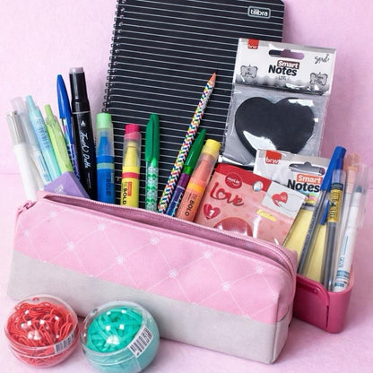 Kit de Papelaria sortido - P / M / G - Edição Tiktok 10% Off Extra para assinantes + brinde