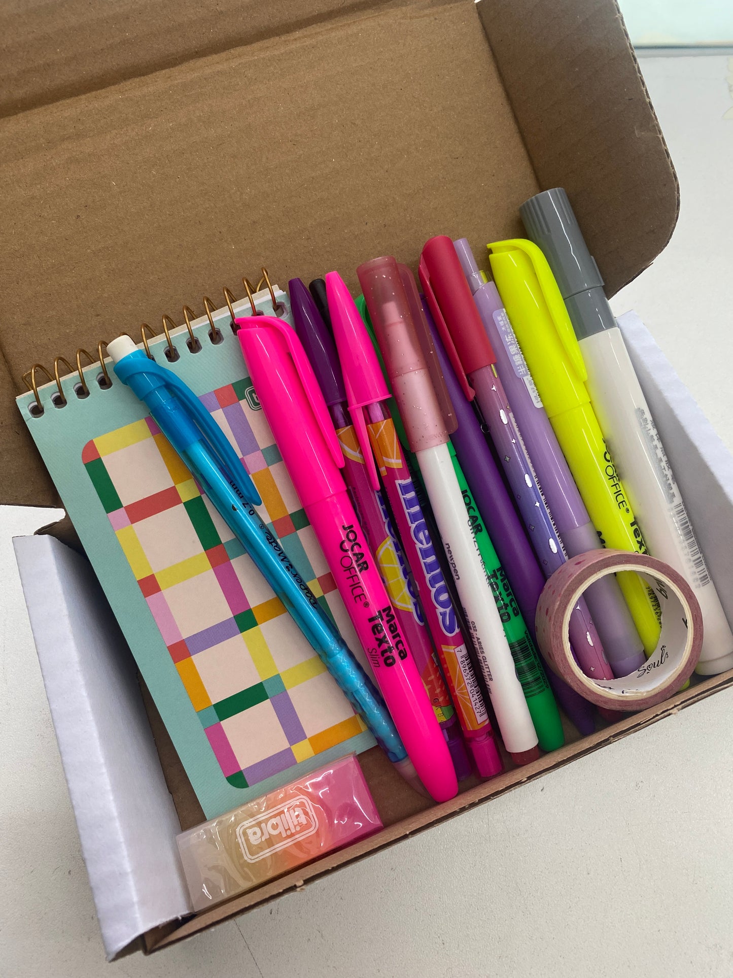 Kit de Papelaria - Papelaria Unicórnio - P, M e G