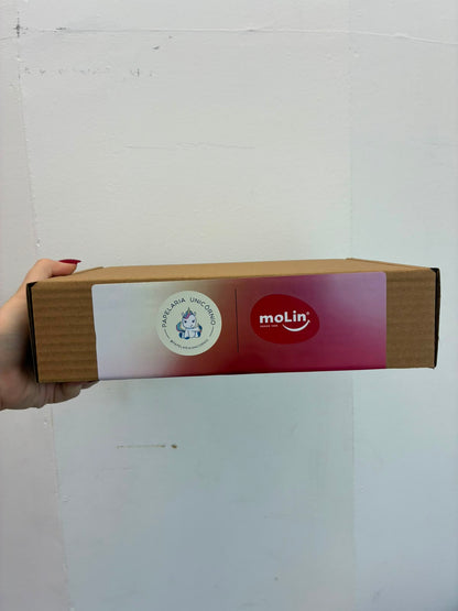 Caixa Molin - Papelaria Unicórnio - Edição Aniversário da Giovanna