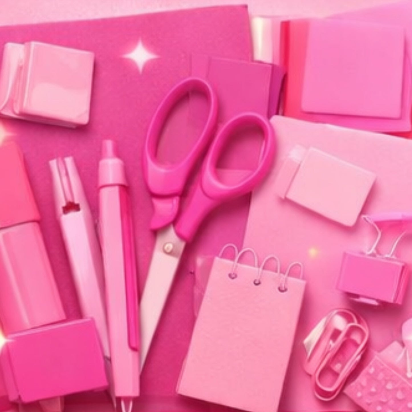 Bag Monocromática – Papelaria Unicórnio – Kit Monocromático + Bag Telinha (BRINDE)
